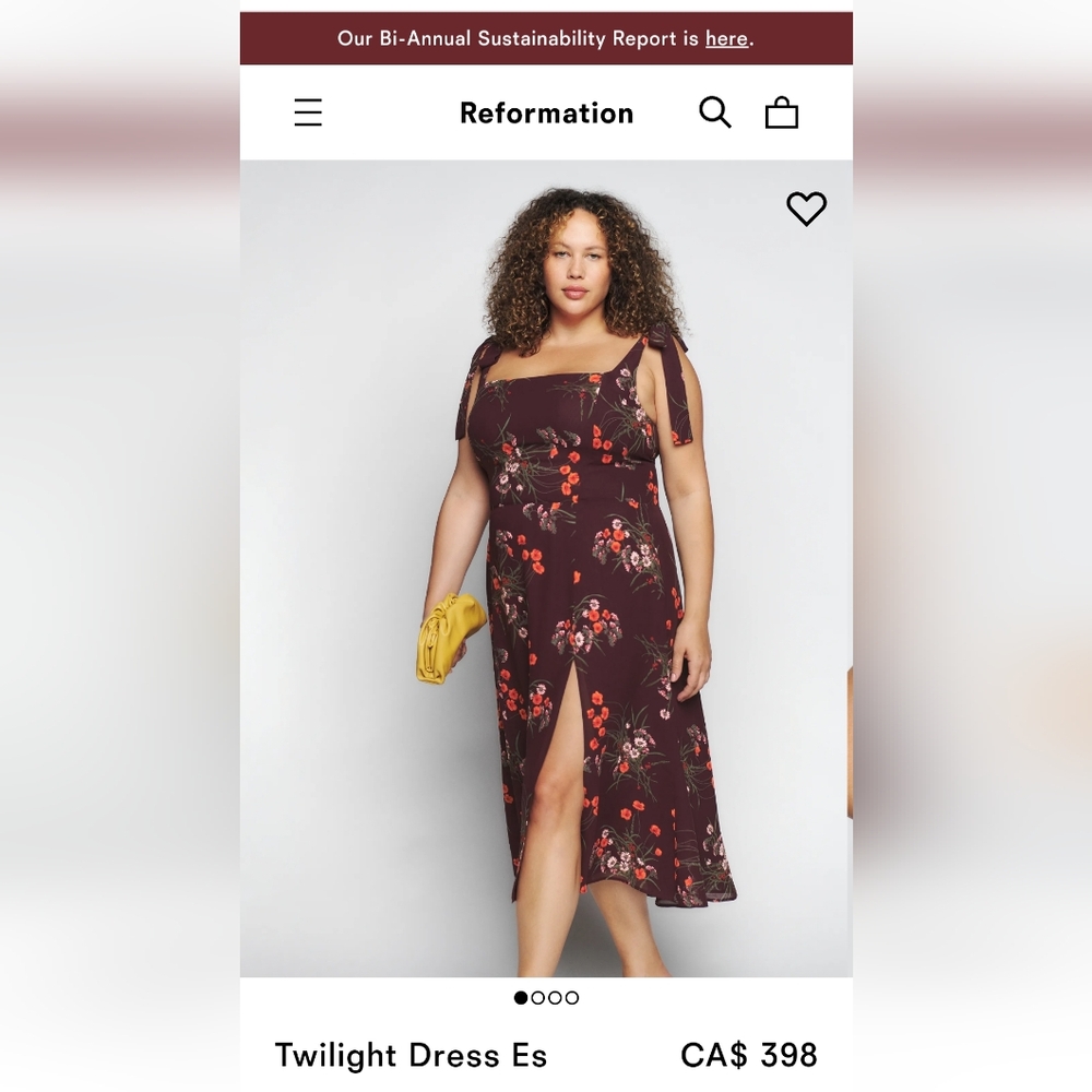 Reformation Twightlight Dress